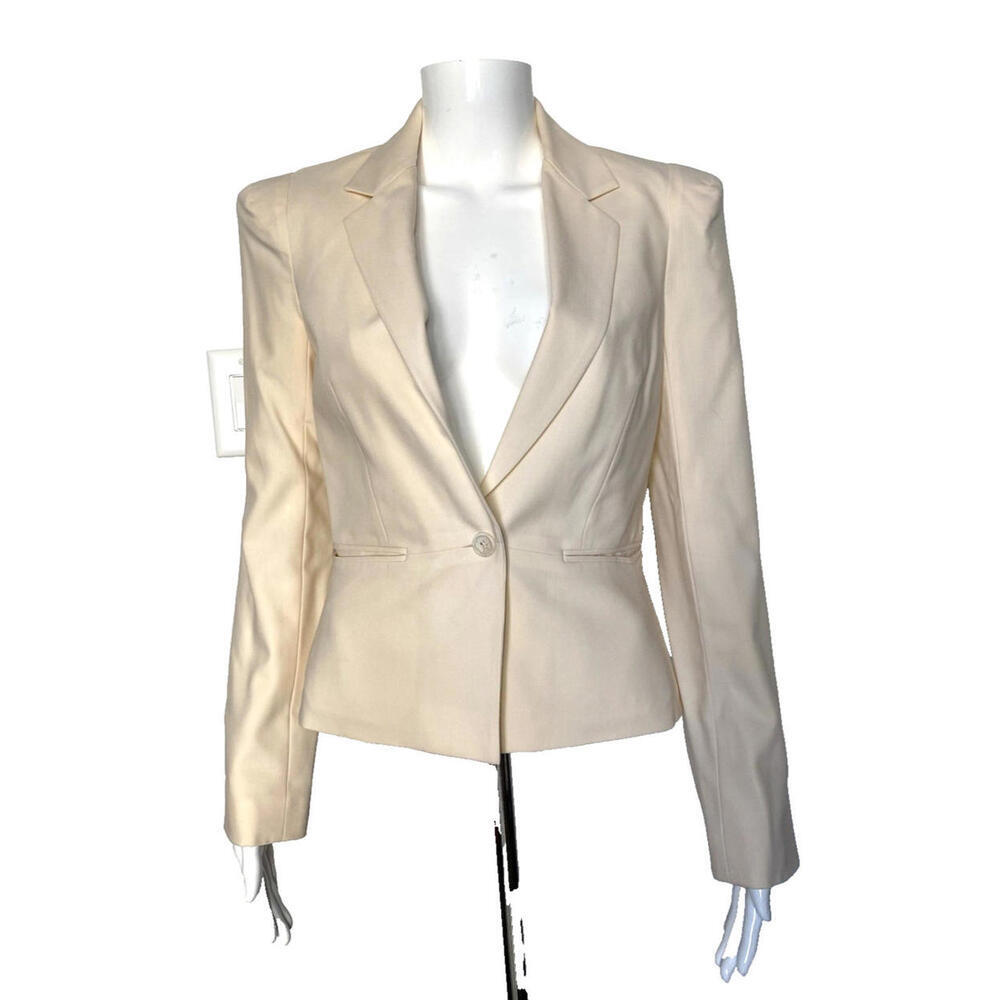 Elizabeth and James Off-White Blazer